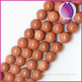 High quality goldstone round loose beads 4-14mm